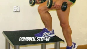 Dumbbell step-up