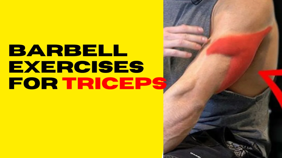 barbell exercises for triceps