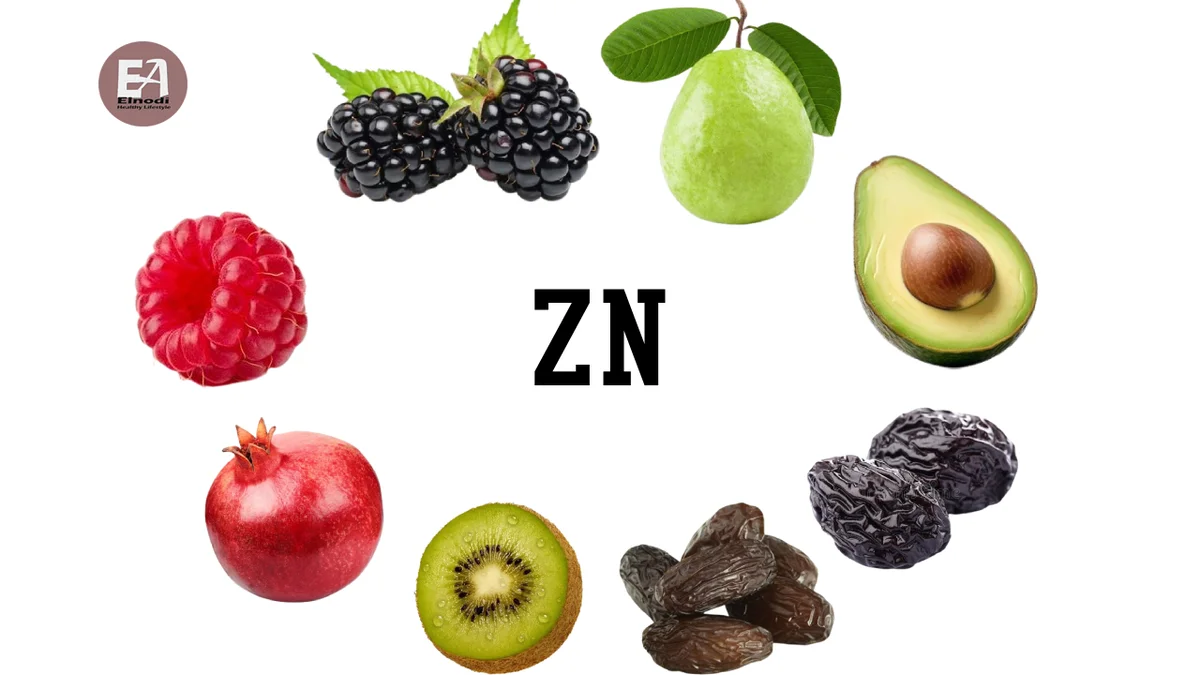 zinc-rich fruits